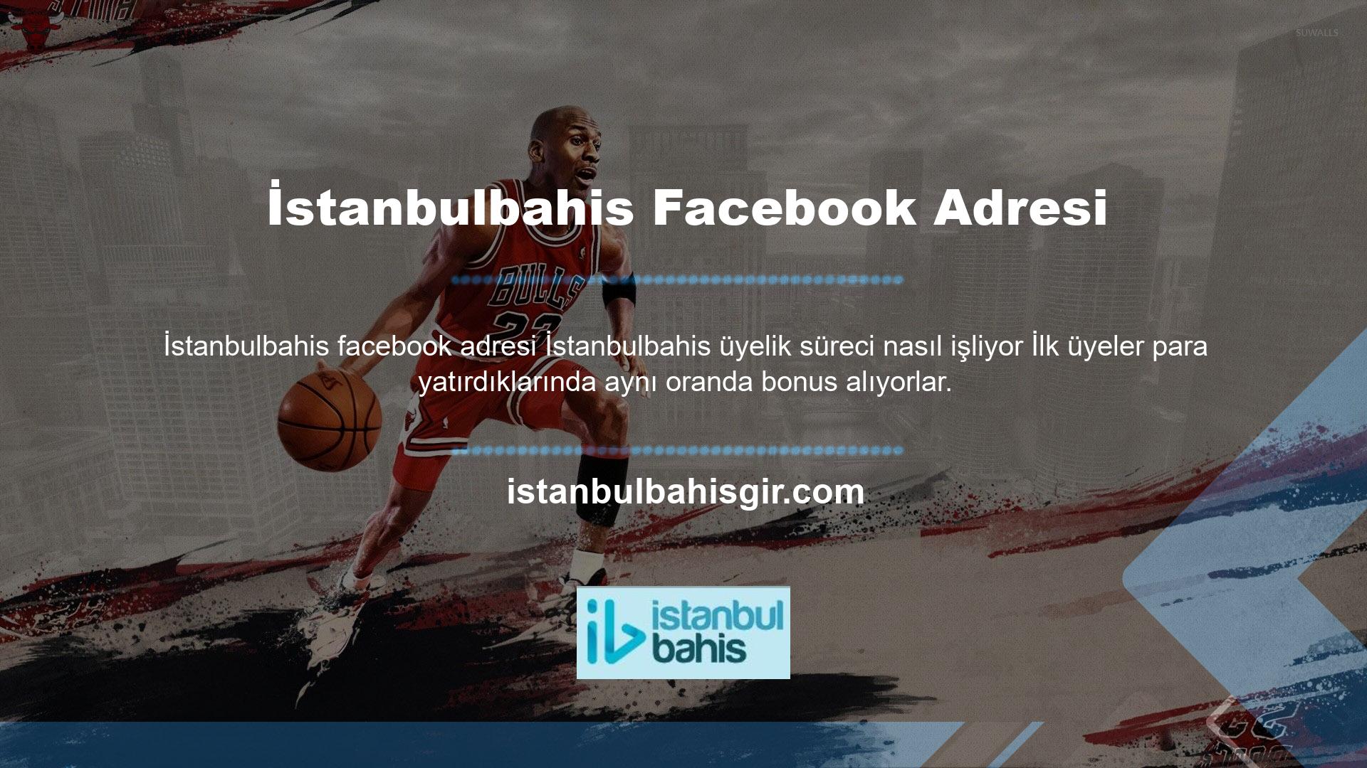 Bu İstanbulbahis facebook adresi bahis ve casino bölümlerinde kullanılabilir