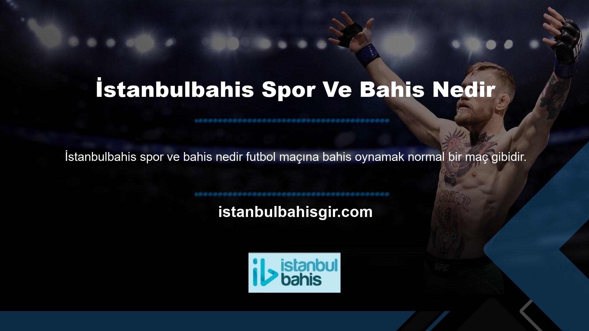 İstanbulbahis sanal bahisler, galibiyet bahisleri, ara bahisler, gol bahisleri gibi birçok seçenek sunmaktadır