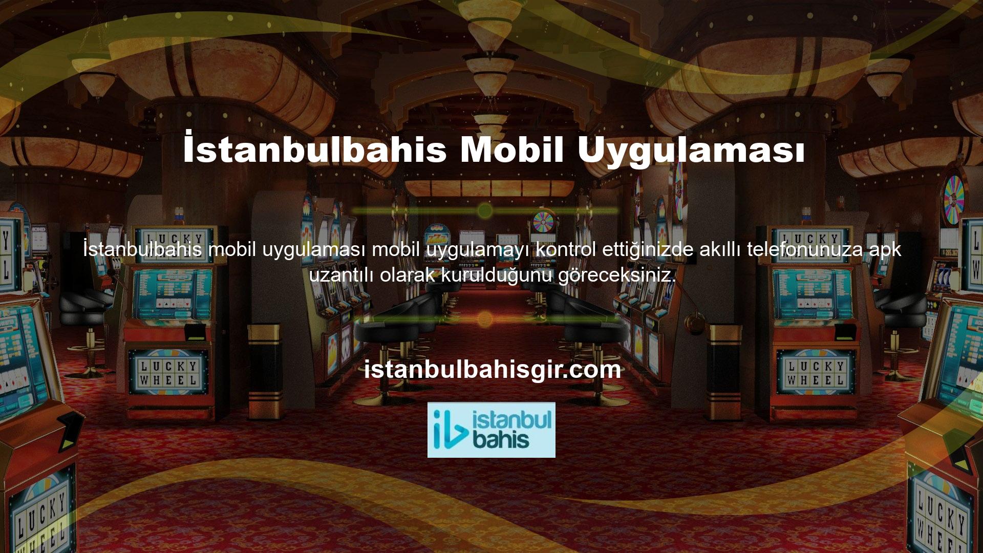 İstanbulbahis mobil uygulamasını cep telefonunuza güvenle indirebilirsiniz